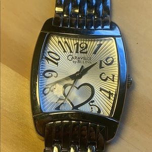 Bulova Caravelle heart watch 43L137 stainless
